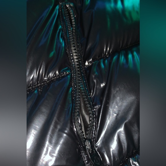 Point zero shiny black puffer jacket - Picture 2 of 5